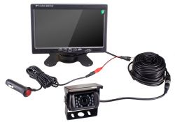 Truck rear view monitoring kit